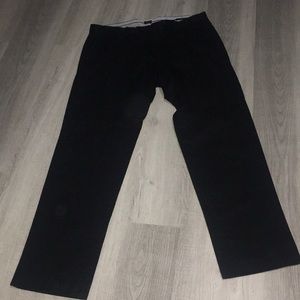Gap black khakis